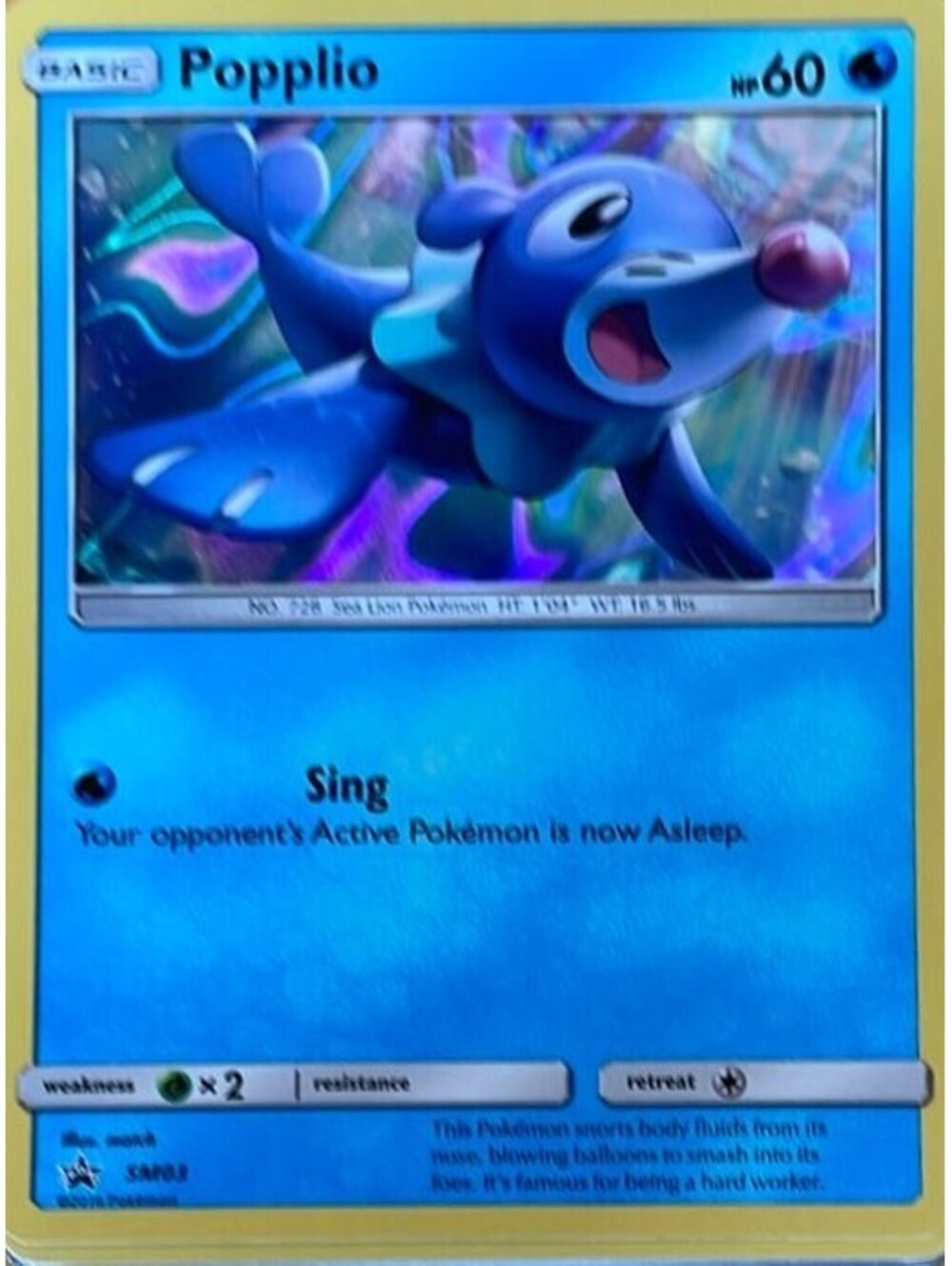 SM Black Star Promos Popplio